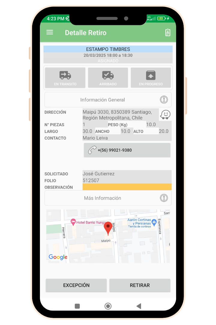 PlaniTrack Mobile App